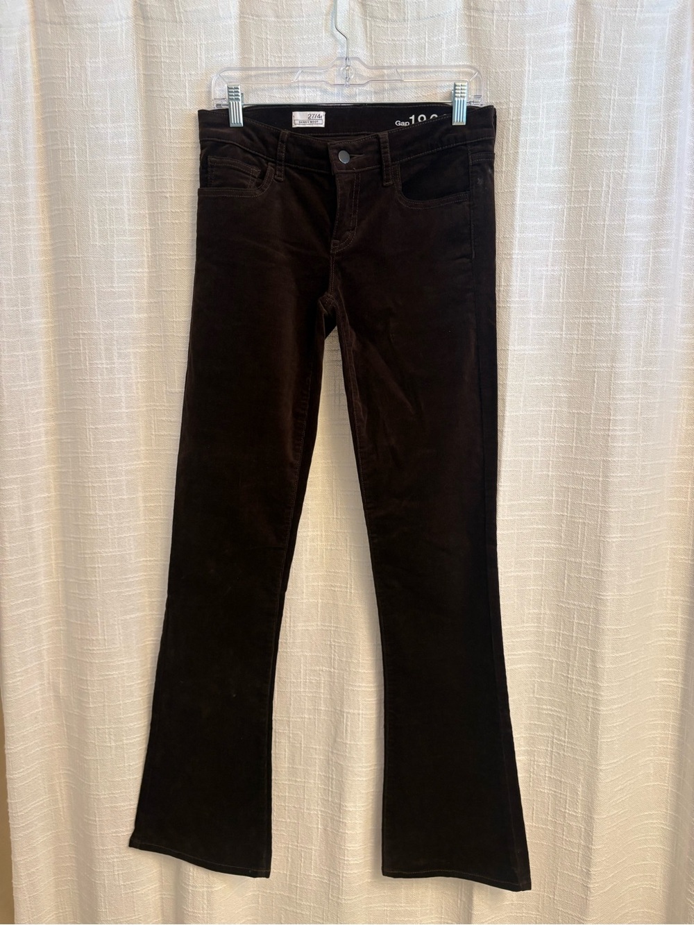 GAP Dark Brown Boot Cut Corduroy Pants
